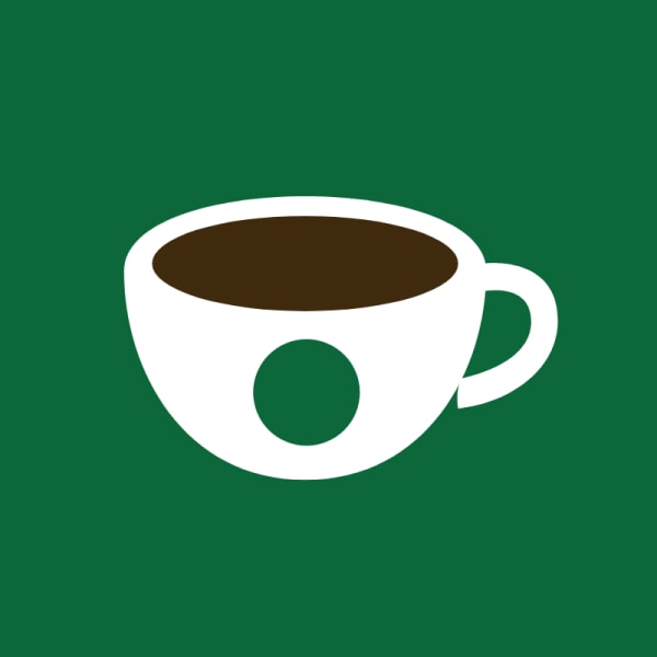 Coffee cup icon for Coffee Passport app